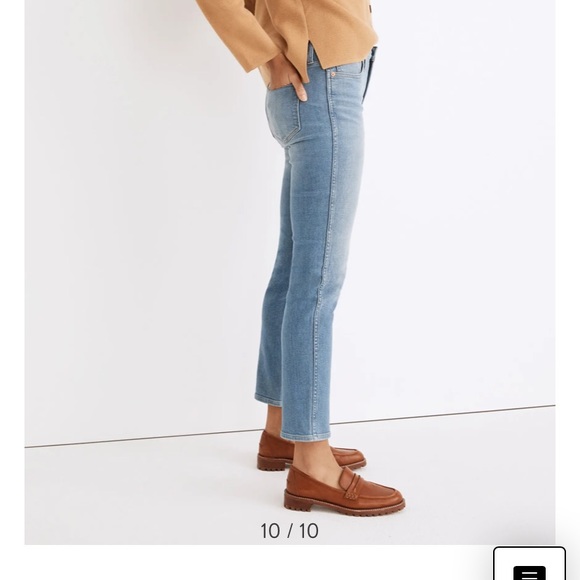 Madewell Stovepipe Jeans in Euclid Wash - Picture 9 of 11